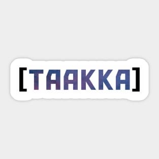 Taakka Logo Sticker